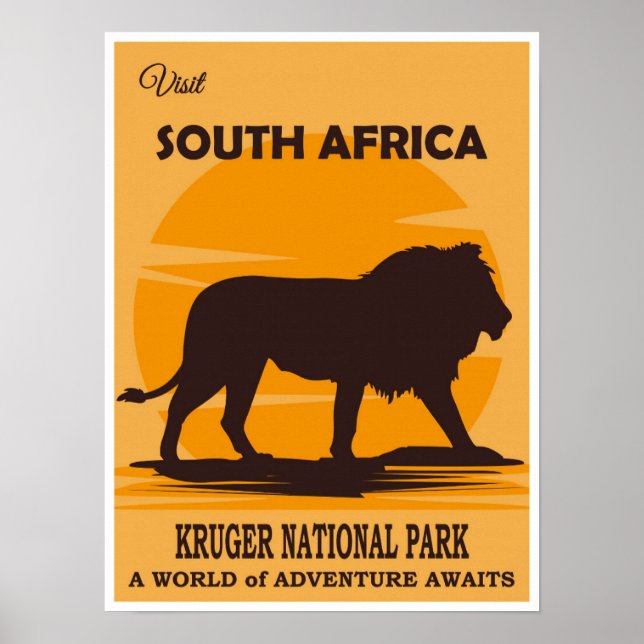 Kruger National Park Poster (Front)