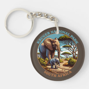 Kruger National Park South Africa Key Ring