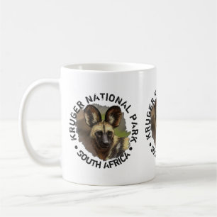 Kruger National Park Wild Dog Coffee Mug