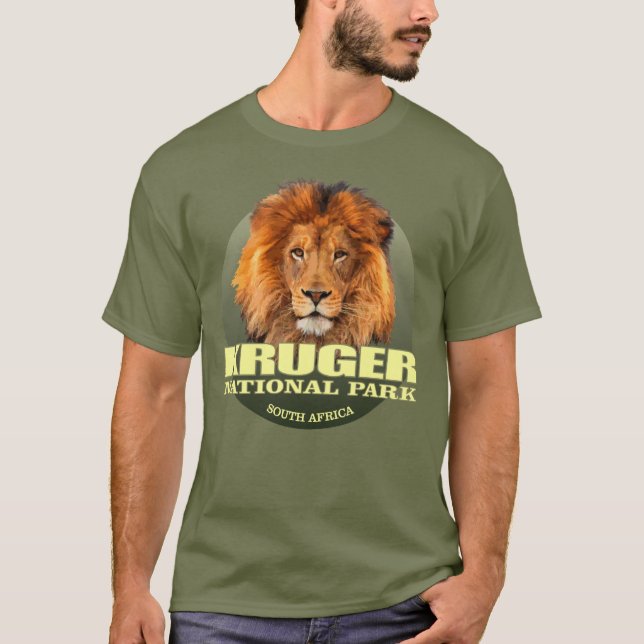 Kruger NP (Lion) WT T-Shirt (Front)