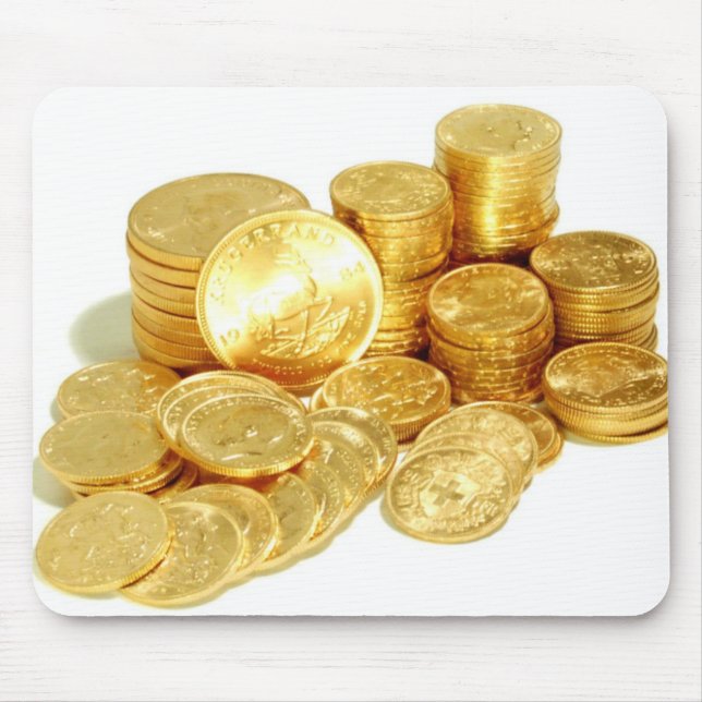 Krugerrand Coins Mouse Pad (Front)