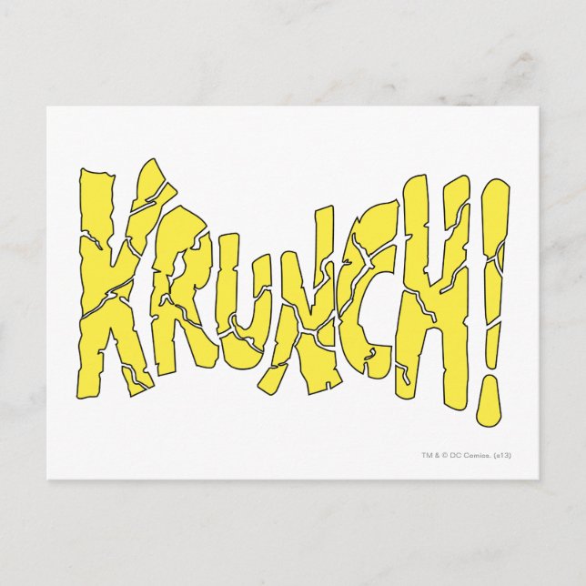 KRUNCH! POSTCARD (Front)