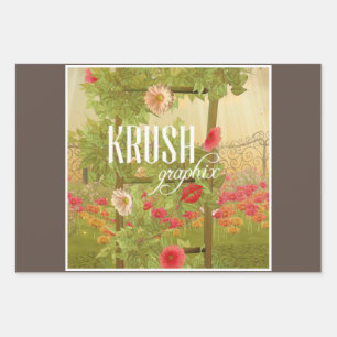 Krush Graphix by Ahsek Novel Gift Wrap 2