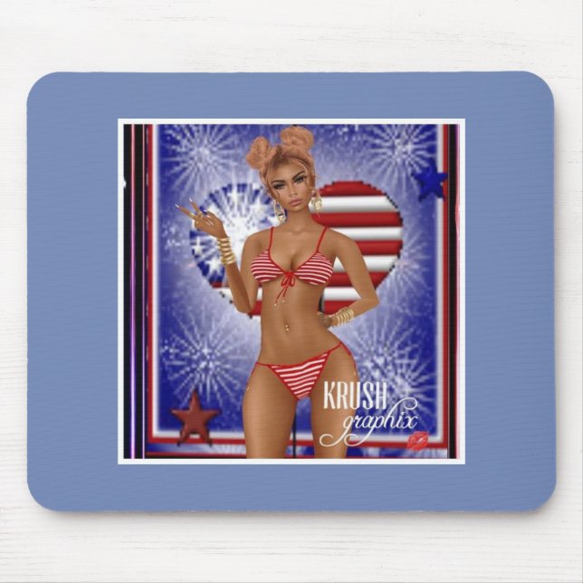 Krush Graphix by Ahsek Novel Mousepad 2 (Front)