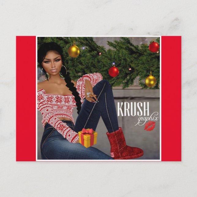 Krush Graphix by Ahsek Novel Postcard 12 (Front)