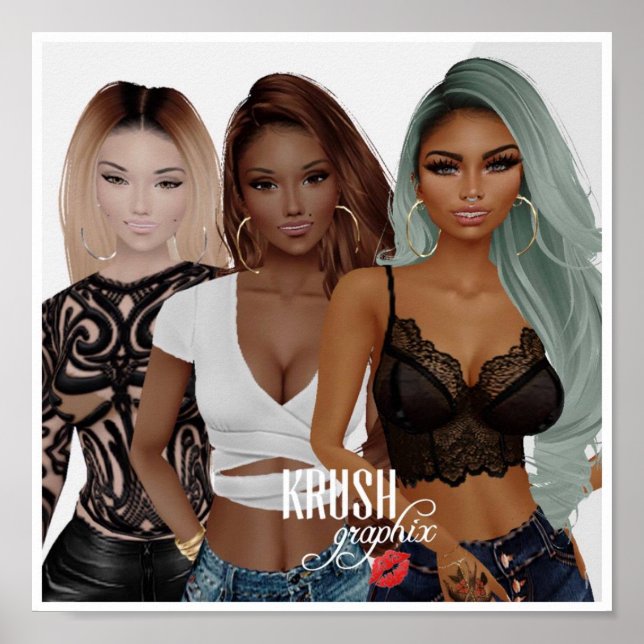 Krush Graphix by Ahsek Novel Poster 10 (Front)