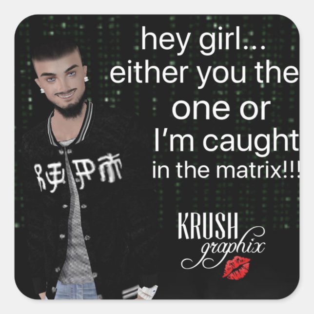 Krush Graphix by Ahsek Novel Stickers 27 (Front)