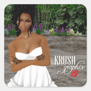 Krush Graphix by Ahsek Novel Stickers 37