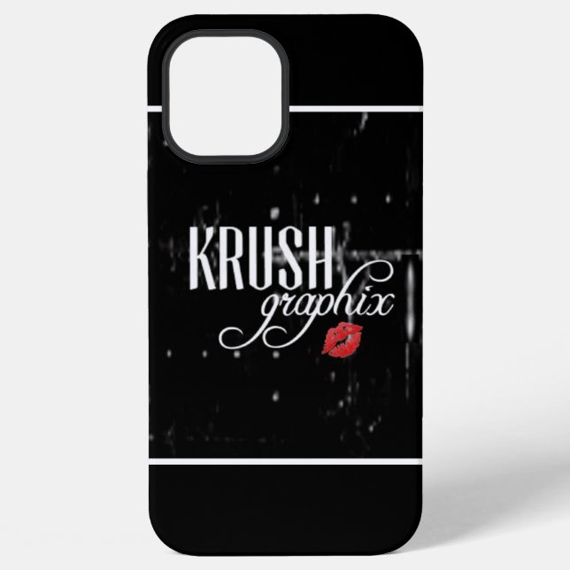Krush Graphix iPhone 12 Pro Max Case 1 (Back)