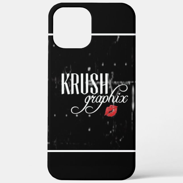 Krush Graphix iPhone 12 Pro Max Case 1 (Back)