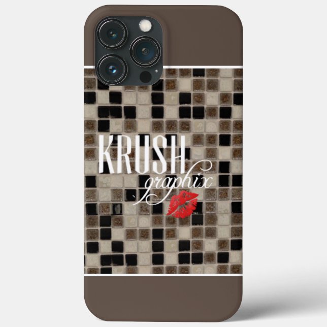 Krush Graphix iPhone 13 Pro Max Case 1 (Back)