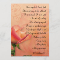 KRW 1 Corinthians 13 Love is Patient Invitation