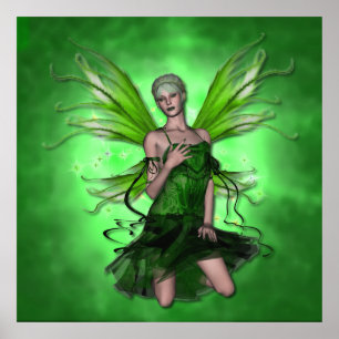 KRW Absinthe The Green Fairy Poster