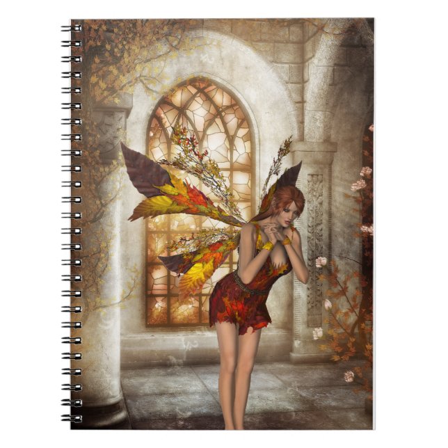 KRW Autumn Delight Faerie Fantasy Notebook (Front)