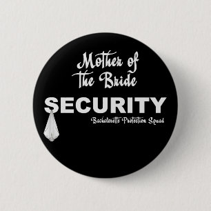 KRW Bachelorette Protection Squad 6 Cm Round Badge