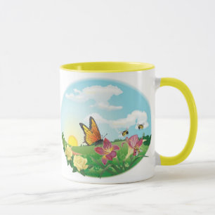 KRW Butterfly Meadow Coffee Mug