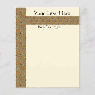 KRW Colourful Autumn Leaves Small Flyer Template