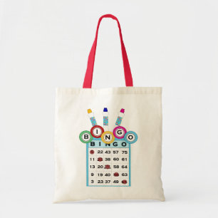 KRW Colourful Bingo Tote Bag