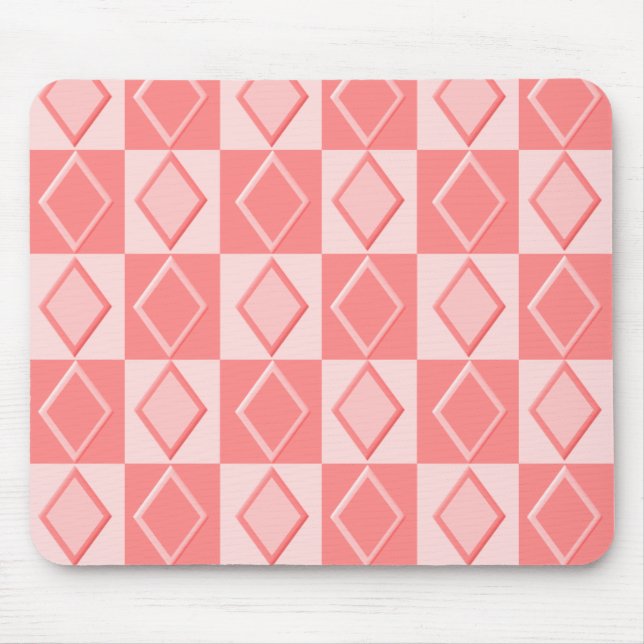 KRW Coral Diamonds Mouse Pad (Front)