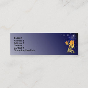 KRW Custom Virgo Zodiac Sign Profile Card