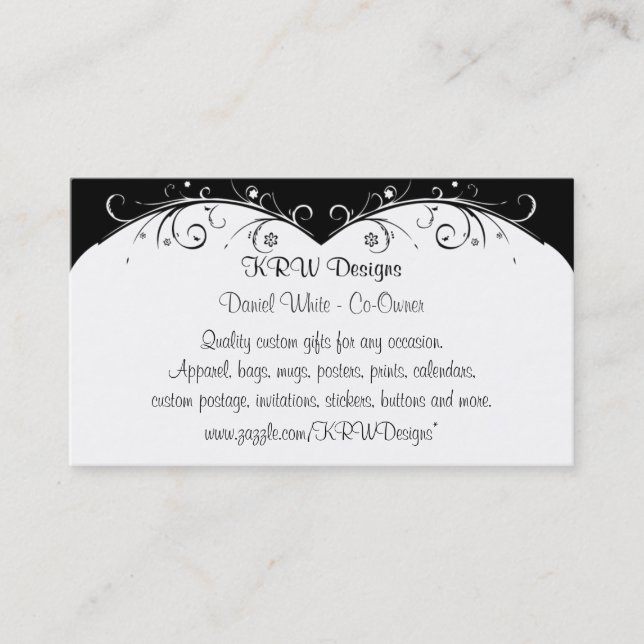 KRW Designs Business Cards2 Card (Front)