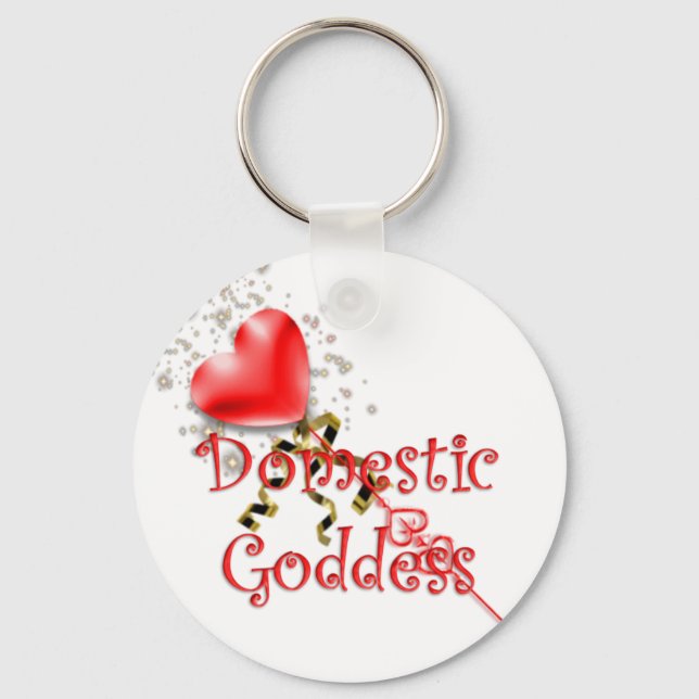 KRW Domestic Goddess Key Ring (Front)