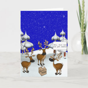 KRW Don't You Hate Christmas Shopping Funny Card
