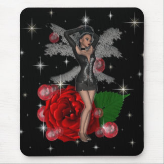 KRW Elegant Rose Faery Mouse Pad