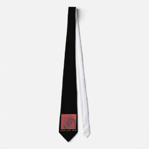 KRW Elegant Rose Father of the Bride Wedding Tie