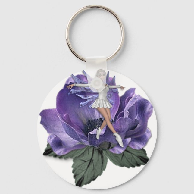 KRW Flower Faery 4 Key Ring (Front)