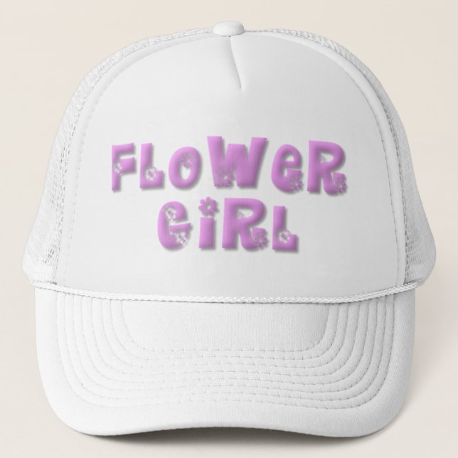 KRW Flower Girl Baseball Cap (Front)