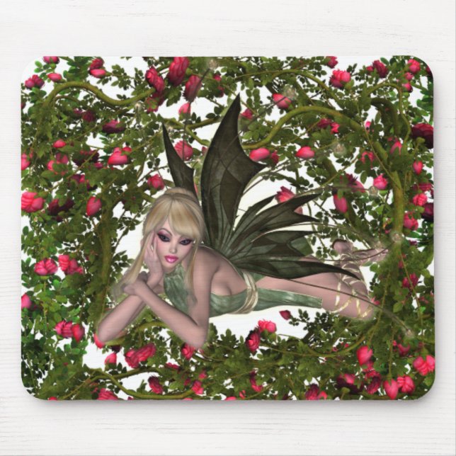 KRW Garden Faery - Blonde Mouse Pad (Front)