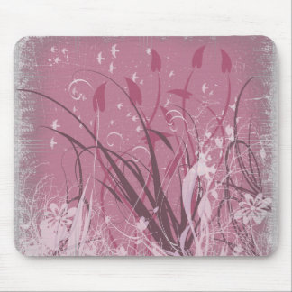 KRW Grunge in Pink Mouse Pad