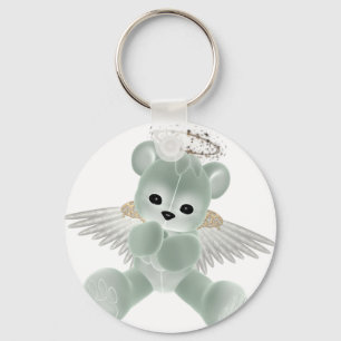KRW Guardian Angel Bear Key Ring