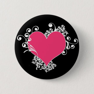 KRW Hearts and Swirls Button