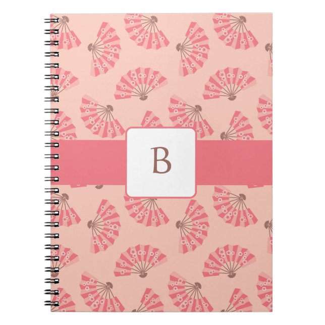 KRW Japanese Fans Custom Monogram Notebook (Front)
