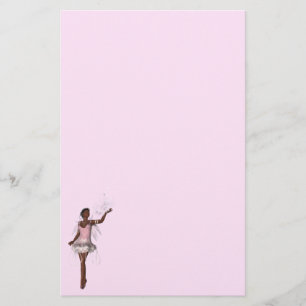 KRW Lana African American Fairy Fantasy Stationery