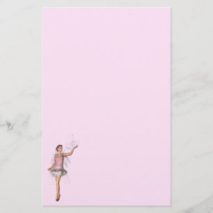 KRW Lana Fairy Fantasy Pink Stationery
