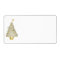 KRW Little Xmas Tree Holiday Blank Address Label