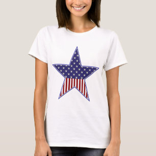 KRW Patriotic Star Flag Shirt