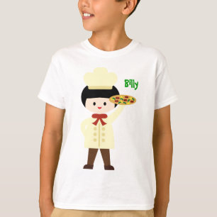KRW Pizza Party Custom Name Tee Boy