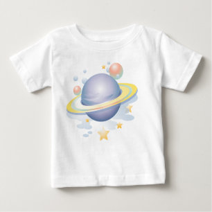 KRW Planets and Stars Baby T-Shirt