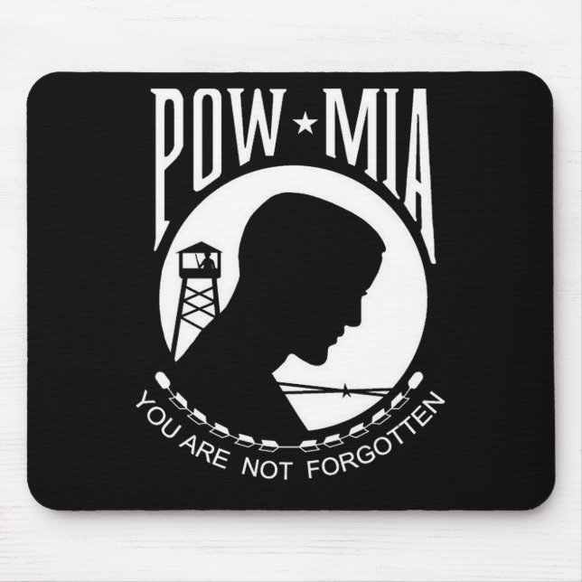 KRW POW - MIA You Are Not Forgotten Mouse Pad (Front)