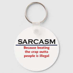 KRW Sarcasm Funny Joke Key Ring