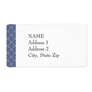 KRW Star of David Custom Shipping Label