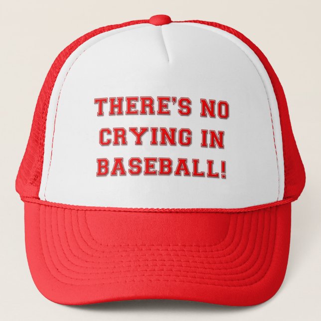 KRW There's No Crying in Baseball Hat (Front)