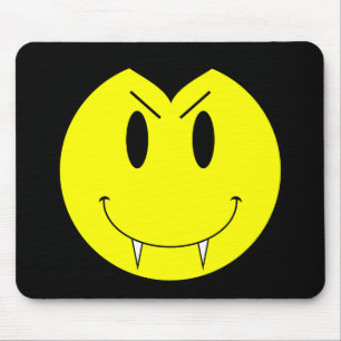 KRW Yellow Face Vampire Mouse Pad