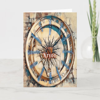 Kryon Times Folded Holiday Card