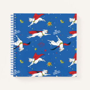 Krypto Flying Pattern Notebook