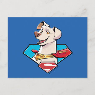 Krypto S-Shield Graphic Postcard